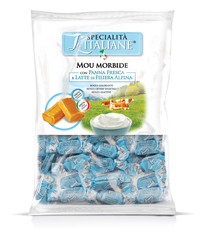 Mou morbide con Panna Fresca e Latte di Filiera Alpina
